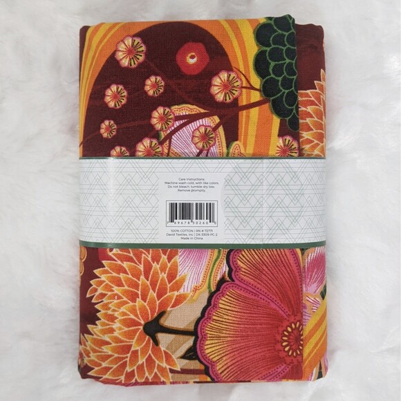 3 Yards Cotton Fabric Bundle Precut Autumn Fall Floral Butterfly Dahlia Flowers - Picture 4 of 7